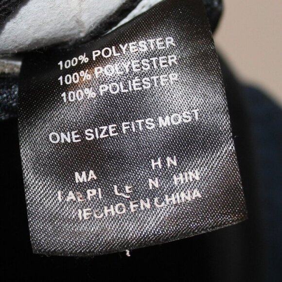 King Apparel Mens Cap Hat Adjustable Snapback Navy Perforated Reign Supreme - Picture 8 of 8